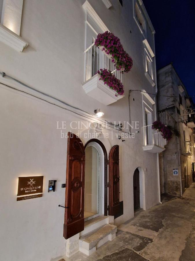 Le Cinque Lune Vieste Buitenkant foto