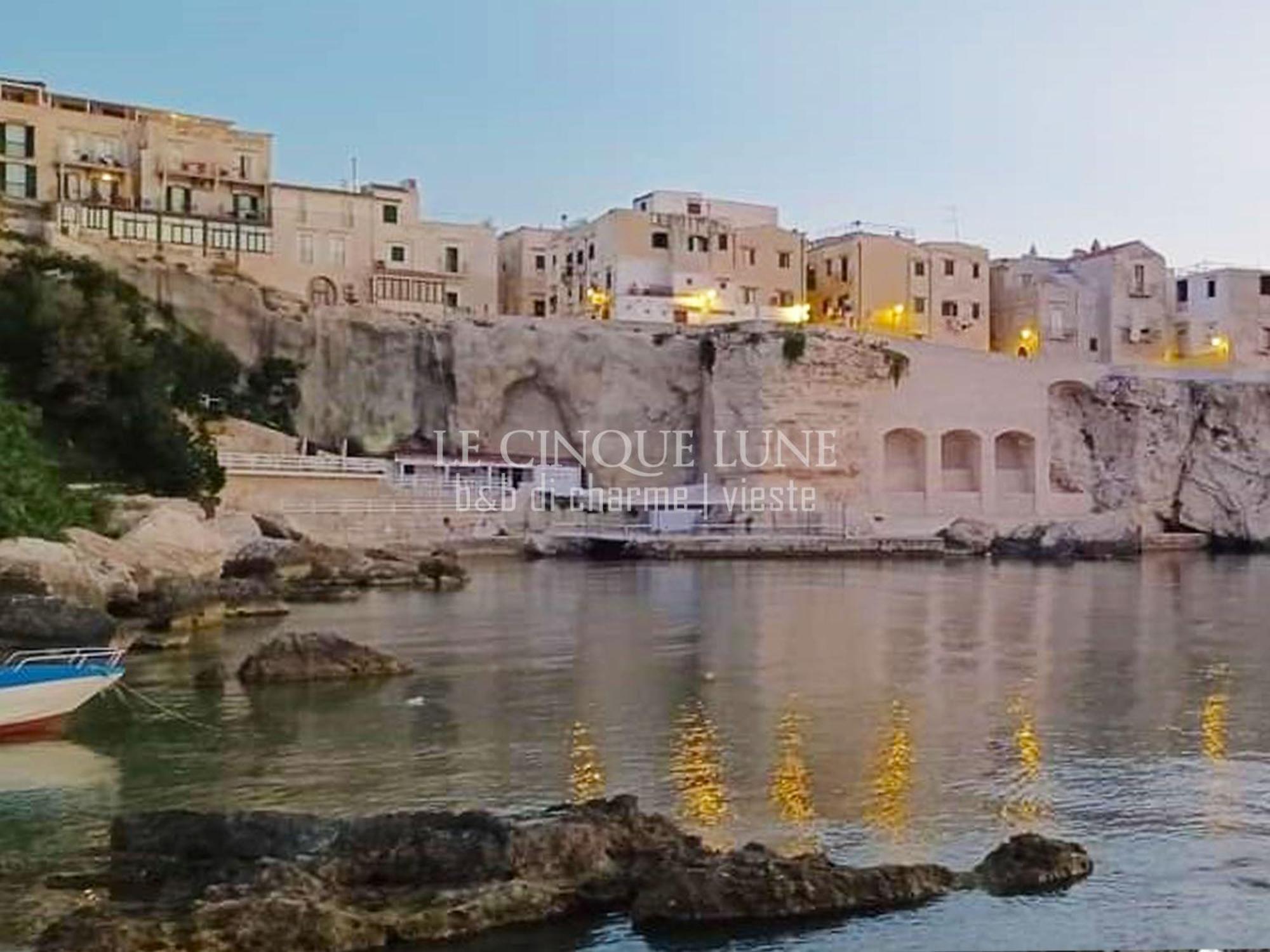 Le Cinque Lune Vieste Buitenkant foto