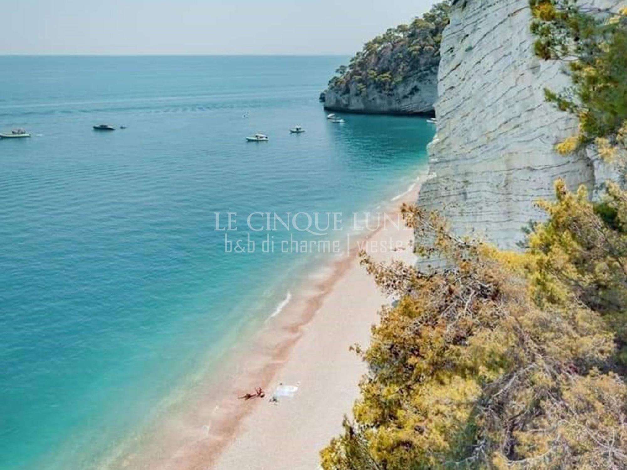 Le Cinque Lune Vieste Buitenkant foto