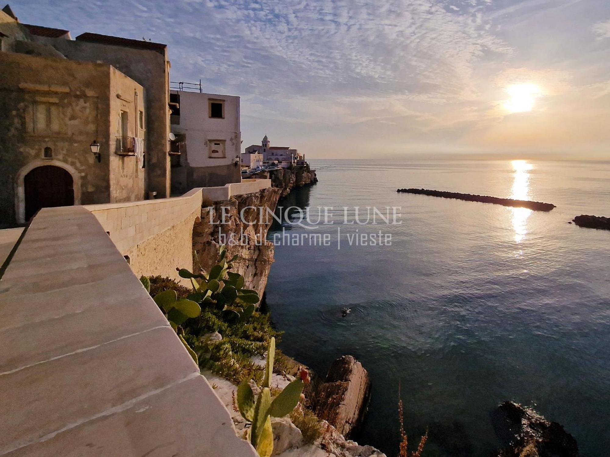 Le Cinque Lune Vieste Buitenkant foto