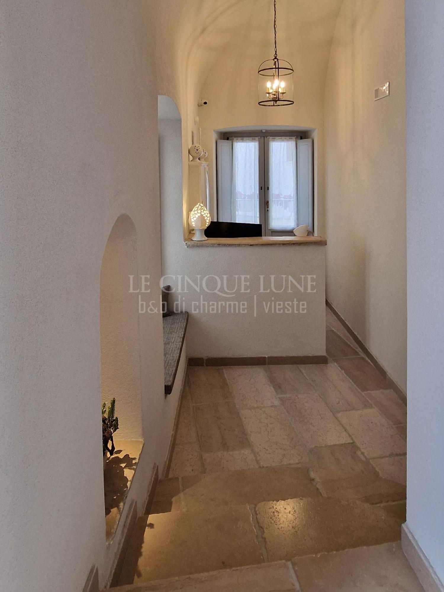Le Cinque Lune Vieste Buitenkant foto