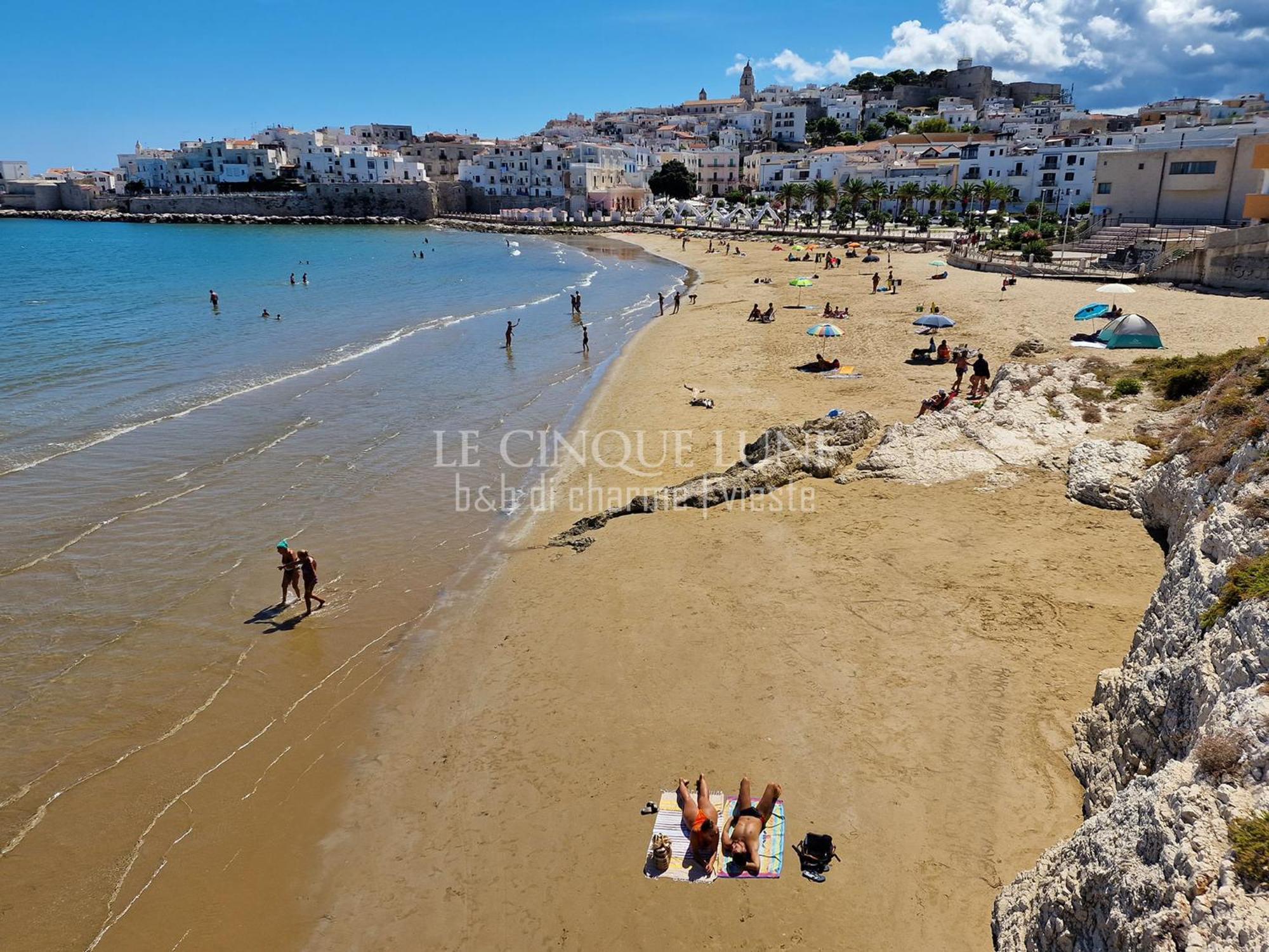 Le Cinque Lune Vieste Buitenkant foto