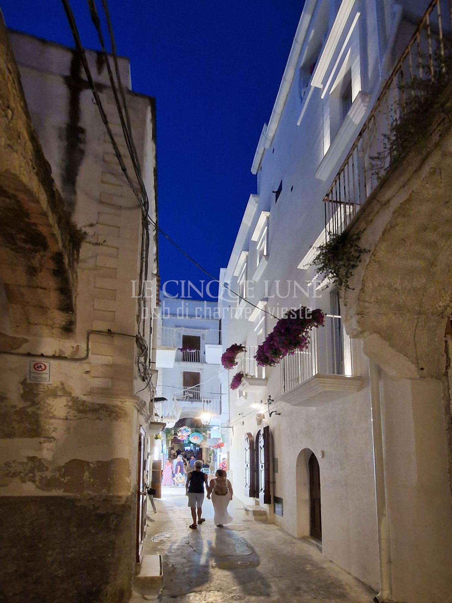 Le Cinque Lune Vieste Buitenkant foto