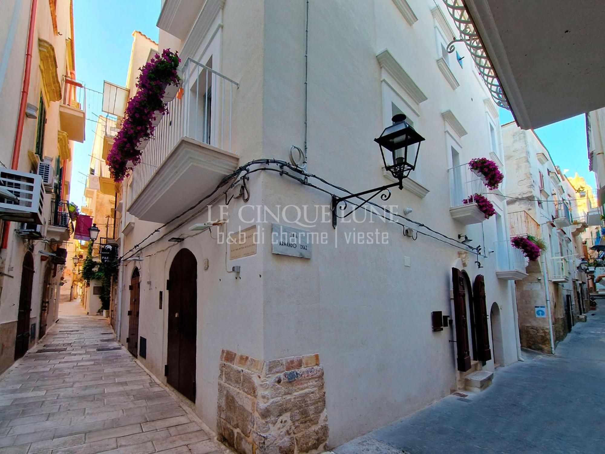 Le Cinque Lune Vieste Buitenkant foto